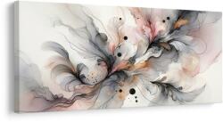 Dovido Tablou linii florale în ceață - 60x30