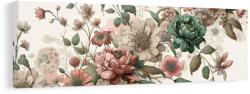 Dovido Tablou motiv floral vintage - 150x50