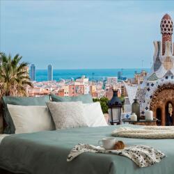 Dovido Fototapet autoadeziv vedere la Parcul Güell în Barcelona - 98x66