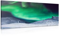 Dovido Tablou aurora polară pe cer - 100x50