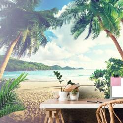 Dovido Fototapet autoadeziv apus de soare pe insula Seychelles - 343x231