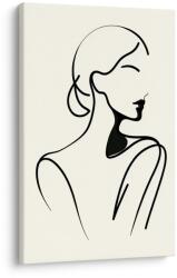 Dovido Tablou femeie în linii minimaliste - 100x150