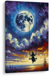 Dovido Tablou fată în lumina lunii - 30x40