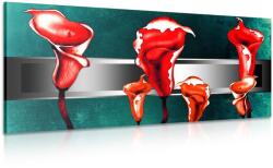 Dovido Tablou calla lily abstracte - 60x30