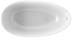 Kolpa San Medea-FS fényes fehér térbenálló fürdőkád 170x90 (574860)
