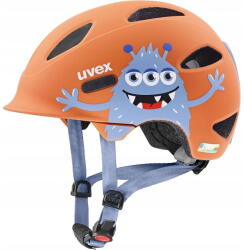 uvex Casca de protectie pentru copii Uvex Oyo Style Monster Papaya Matt, S 50-54cm, design inovator, sistem de ventilatie, greutate 225g (41/0/047/11/17)