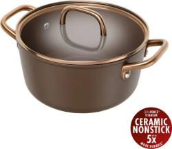 ZWILLING Milano Stock Pot with Glass Lid 24 cm, Brown (1035084)