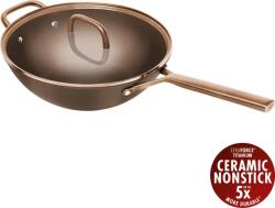 ZWILLING ZWILLING Milano Wok with Glass Lid 30 cm, Brown (1035333)
