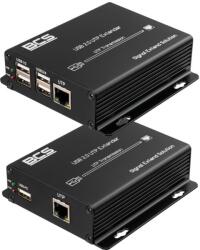 BCS BCS-UTP-4USB-SET(2) Extender USB prin cablu UTP până la 100m, suportă 4 dispozitive (BCS-UTP-4USB-SET(2))