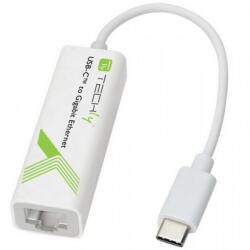 TECHLY IADAP USB31-ETGIGA Adaptator de rețea USB-C 3.1 la RJ45 Gigabit. 10/100/1000 (IADAP USB31-ETGIGA)