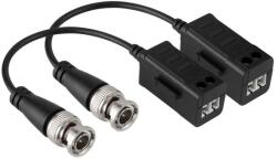 BCS BCS-UHD-TR1S (SET) Kit de convertoare video UTP cu protecție și suport pentru multiple standarde (BCS-UHD-TR1S (SET))