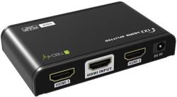 TECHLY IDATA HDMI2-4K2HDR Splitter HDMI 2.0 4K@60Hz 1x2 activ HDR EDID (IDATA HDMI2-4K2HDR)