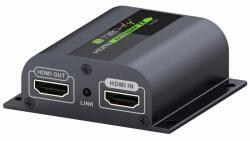 TECHLY IDATA EX-HL21D Extender HDMI 1080p60Hz până la 60m prin Cat6 cu IR (IDATA EX-HL21D)