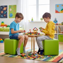 EMI Taburet Cubic verde-lime EMI