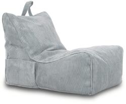 EMI Fotoliu puf Porto EMI gri - confort modern din catifea