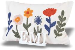 EMI Pernă decorativă Flori 35 × 50 cm EMI