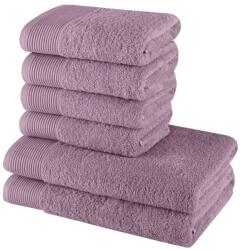 EMI Set de 6 prosoape de baie din bumbac Bella roz vechi EMI Prosop