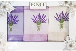 EMI Set proasoape de bucătărie model Waffle lavanda 3 buc EMI