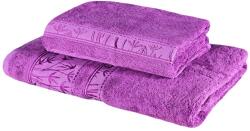EMI Set de 2 prosoape de baie din bambus violet EMI Prosop