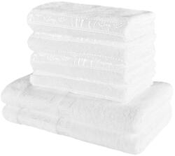 EMI Set de 6 prosoape albe din bambus EMI Prosop