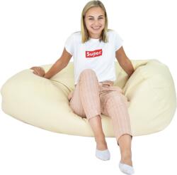 EMI Fotoliu puf relax în formă de pară bej EMI