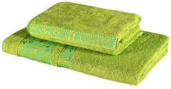 EMI Set de 2 prosoape de baie verde din bambus EMI Prosop