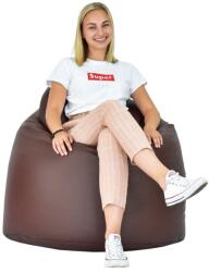 EMI Fotoliu puf relax în formă de pară maro EMI