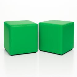 EMI Taburet cubic verde EMI