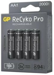 GP Batteries akku NiMH Recyko Pro ceruza 2000mAh 4db/cs (GP210AAHCB-2EB4) (GP210AAHCB-2EB4)