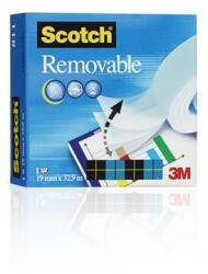 3M Ragasztószalag, 19 mm x 33 m, eltávolítható, 3M SCOTCH "Removable 811" (33 méter) (LPM811R)