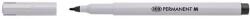 ICO Alkoholos marker, 1-1, 5 mm, ICO "Permanent M", fekete (40 db) (TICPF)