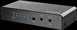 Logilink HDMI kapcsoló, 2x2 portos, kétirányú, 4K/60 Hz, EDID, HDCP, HDR, leskálázó