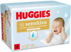 Huggies Extra Care Sensitive 3x48 db