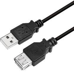 LogiLink CU0012B USB kábel USB 2.0 5 M USB A Fekete (CU0012B)