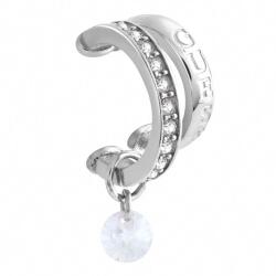 Guess Cercel Guess Crazy Earring cuff si cristale JUBE03294JWRHT-U
