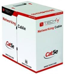 TECHLY ITP8-RIS-0305LO Кабел за усукана двойка Cat5e FTP 305м CCA черен за външна употреба (ITP8-RIS-0305LO)