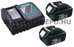 Makita 2db BL1830 akku + DC18RC töltő csomag (2BL1830+DC18RC)