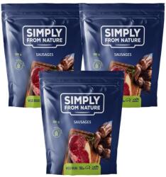 Simply from Nature Recompense pentru caini, carnaciori cu mistret 3 x 300 g