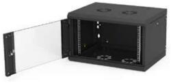 Fibrain Corp posterior pentru dulap suspendat Z-Cube 150 - 18U, RAL 9005 (construcție sudată) (KTC-18-150-S04-B)