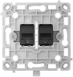 Ajax Systems 128846.165. BL Priză LAN RJ45 încastrată neagră - OutletCore (LAN) (128846.165.BL)