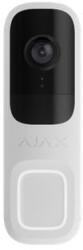 Ajax Systems 66390.125. WH1 Interfon Video Wireless DoorBell cu AI, senzor PIR și control prin aplicație (alb) (66390.125.WH1)