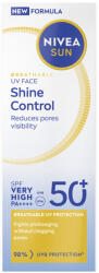 Nivea SUN Shine Control mattító hatású napozó arckrém SPF 50+ 40 ml