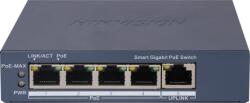 HIKVISION Switch 4 portos Gigabit PoE, 1 port Uplink, Management - HIKVISION DS-3E1505P-EI (178387)