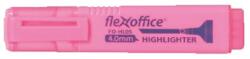 FlexOffice Szövegkiemelő, 1-4 mm, FLEXOFFICE "HL05", rózsaszín