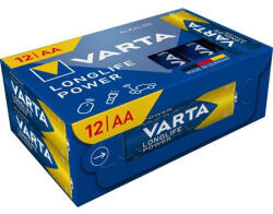 VARTA Elem, AA ceruza, 12 db, műanyagmentes, VARTA "Longlife Power (VEHEAA12R) - tutitinta