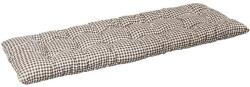 BellaTEX ülőpárna padra 41 / 608 steppelt, 40 × 150 barna, kockás (11540)