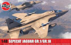 Airfix Model de asamblare Airfix Militar: Avioane - Avion de atac supersonic britanico-francez cu reacție SEPECAT Jaguar GR. 1/GR. 1A (AIR11010)