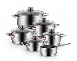 WMF Set de Oale WMF Quality One, 6 piese, Cromargan inox, cu capac din sticla (774066380)