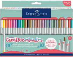 Faber-Castell Set 30 markere creative Faber-Castell Goldfaber creative haven 1.5 mm (FC161002)