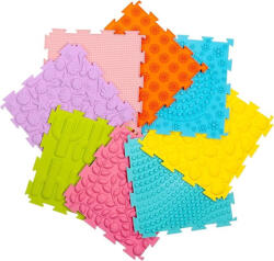 Smart Baby Puzzle ortopedic Smart Baby - Piste tactilă, 8 elemente (MO182-2)